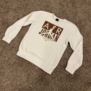 Nike Jordan Brand Cream Crew  Y-L